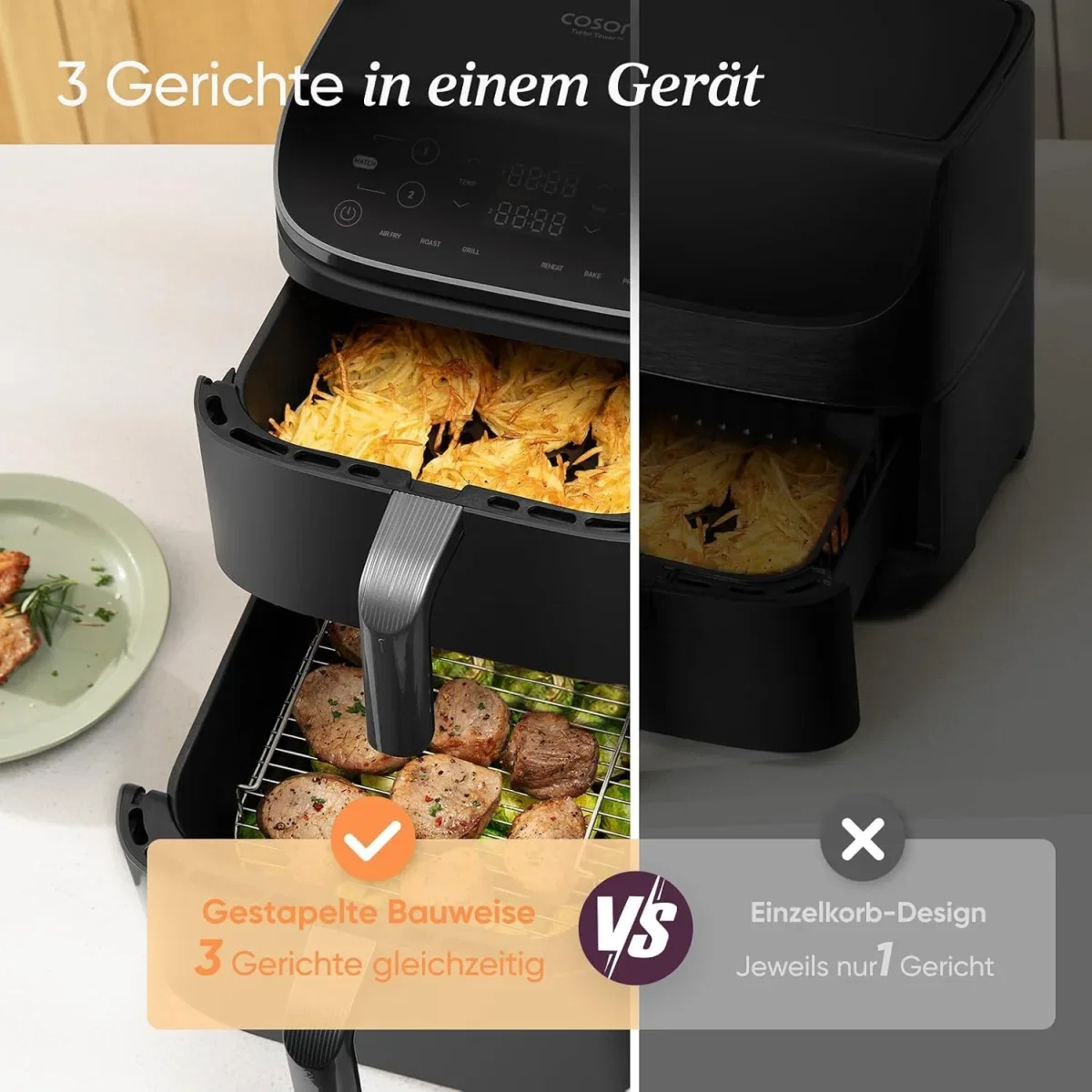 Cosori Airfryer Turbo Tower