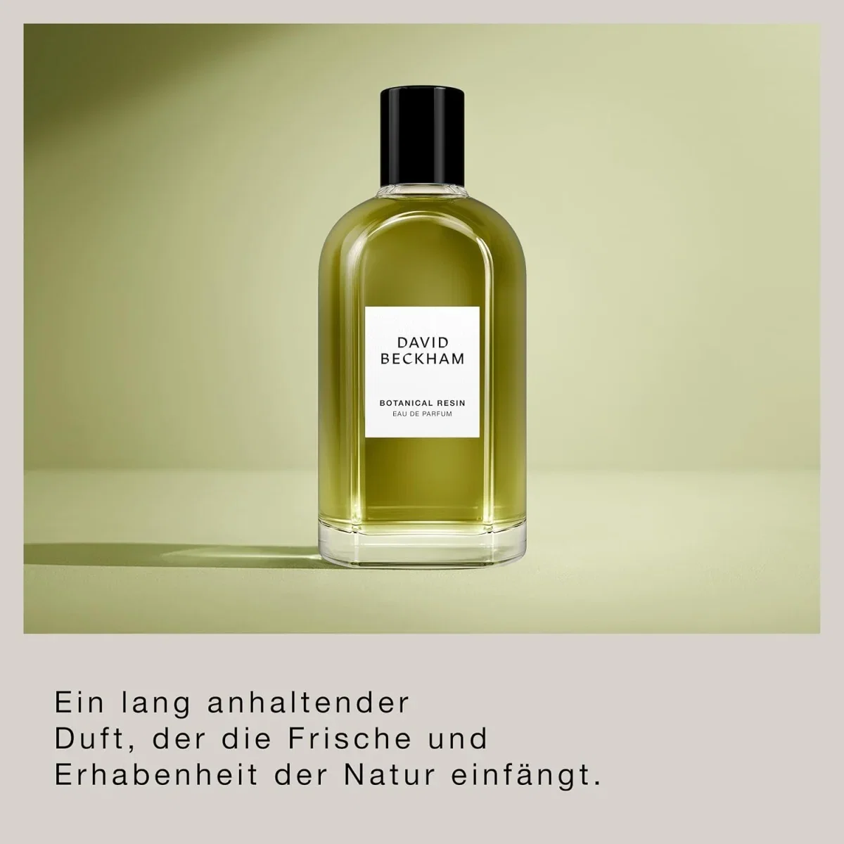 Botanical Resin Herrenduft von David Beckham mit rosa Pfeffer, Kardamom und Patchouli