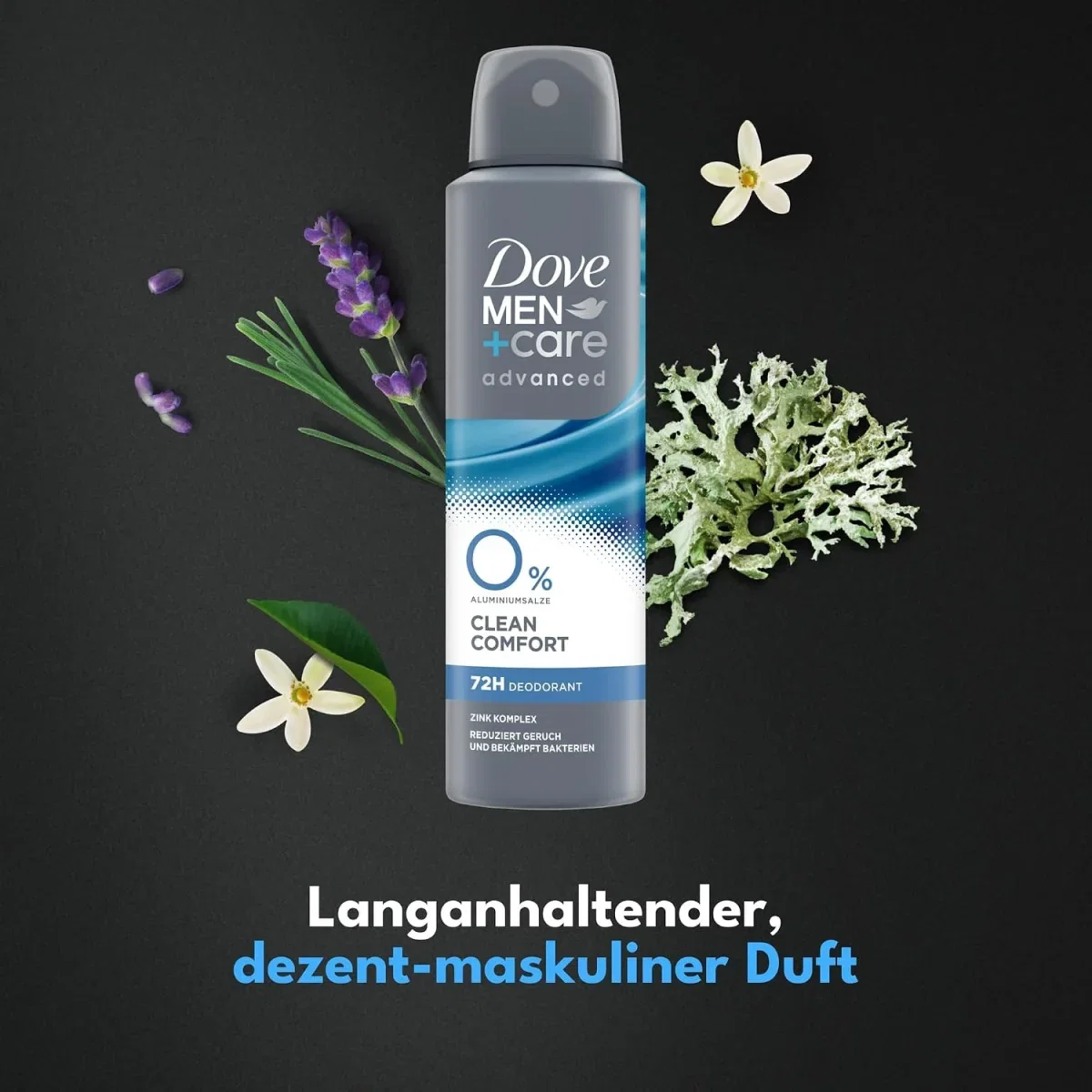 Dove Men+Care Advanced Deodorant Spray Clean Comfort x (150ml)