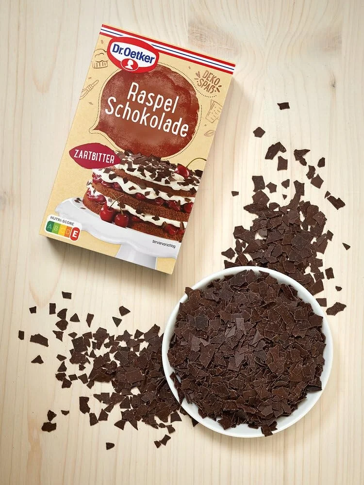 Dr. Oetker Raspelschokolade Zartbitter