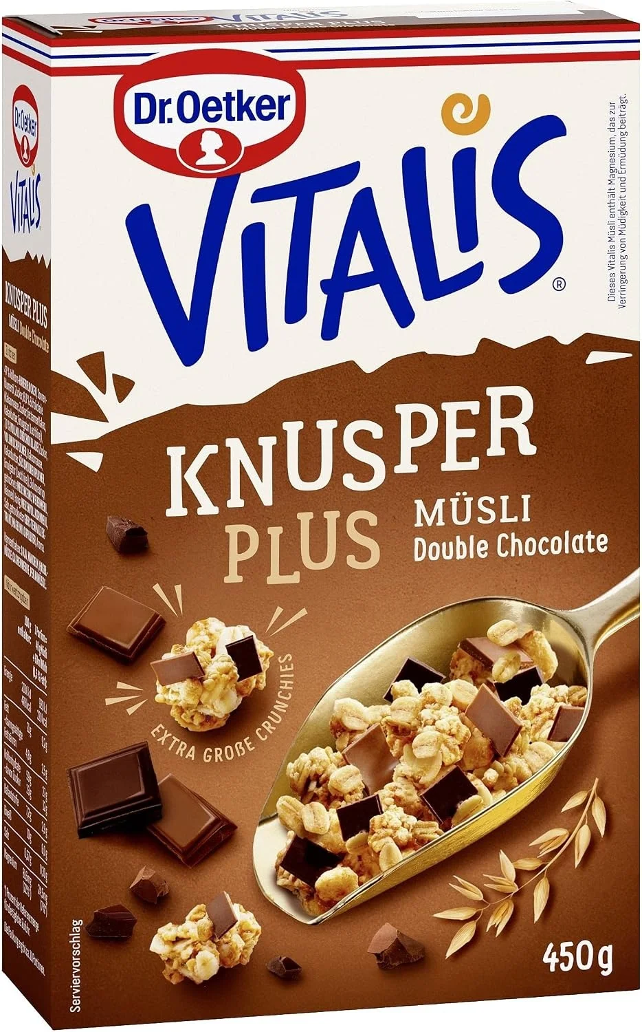 Dr. Oetker Vitalis KnusperPlus Double Chocolate (450g)