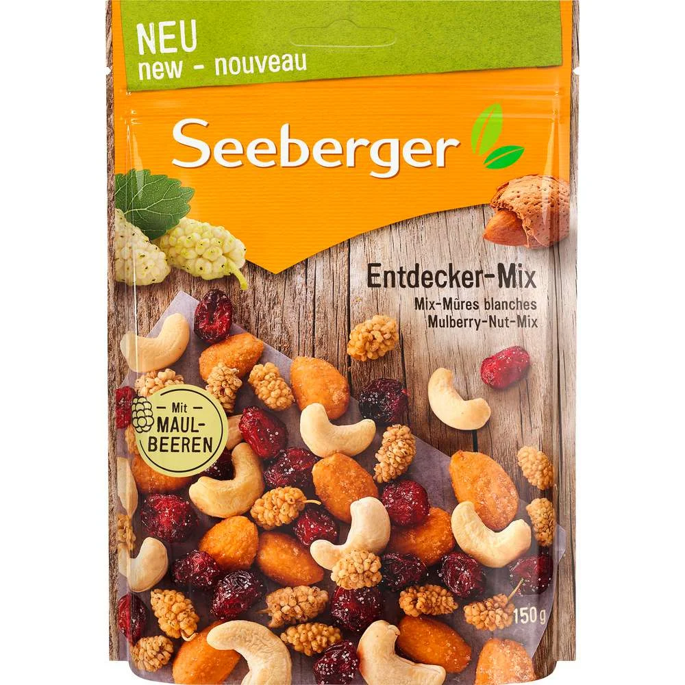 Seeberger Entdecker-Mix Frucht-Nuss-Mischung süss salzig