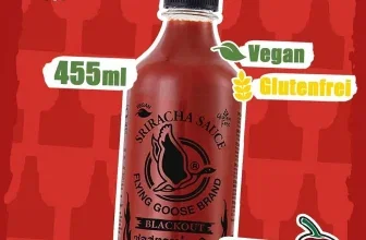 Flying Goose Sriracha Blackout extra scharfe Chilisauce 455 ml