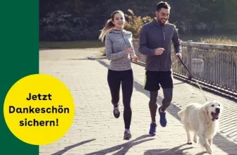 Kostenloses Stirnband im Rahmen der AOK Bayern Gratisaktion 2026