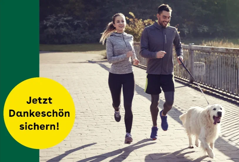 AOK Bayern verschenkt Stirnbänder – kostenlos per Post für Personen ab 15 Jahren mit Wohnsitz in Bayern