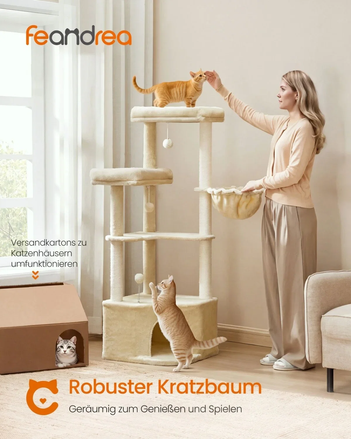 [EXKLUSIV] Feandrea Katzenbaum (3 Farben)