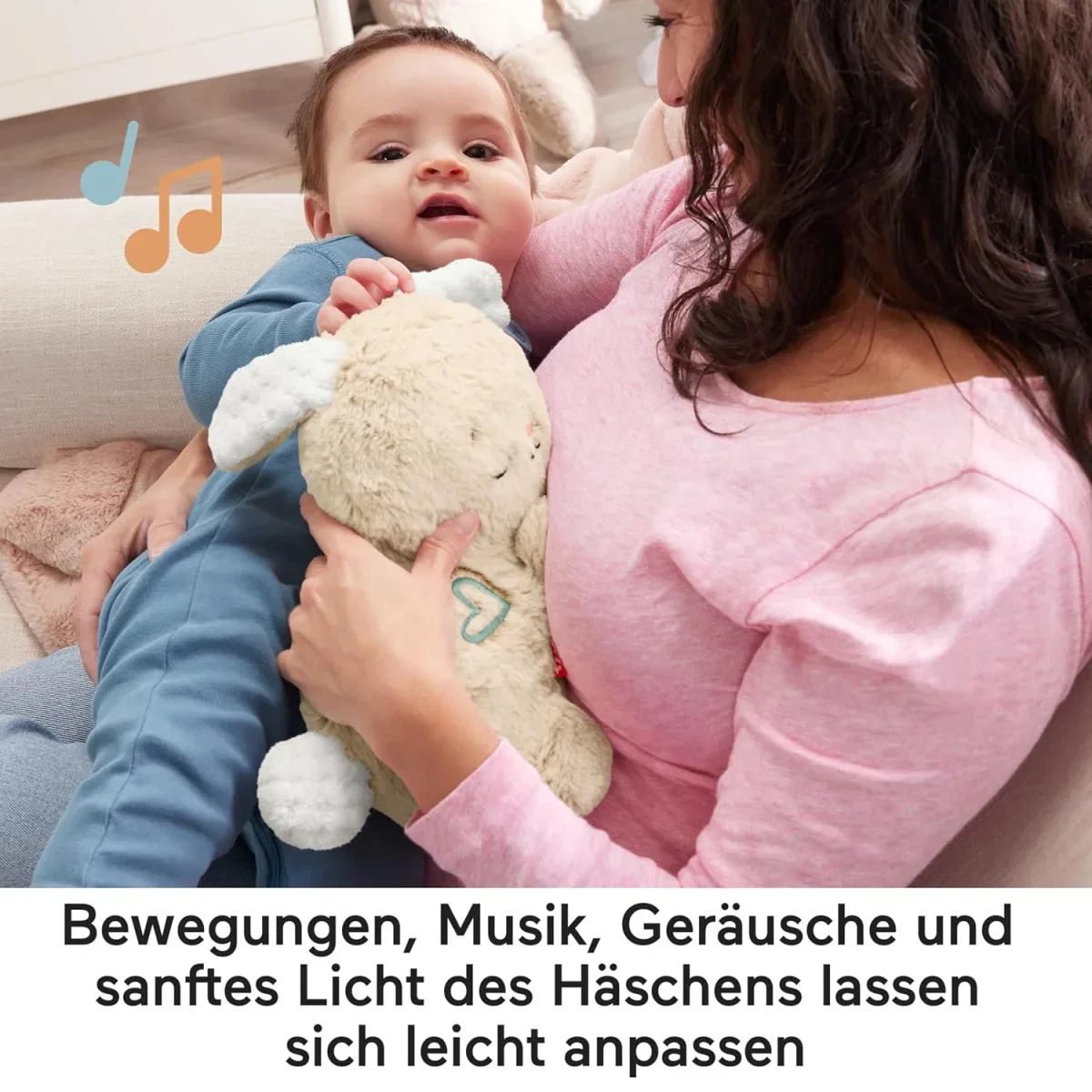 Fisher-Price Soothe & Settle Bunny Babyspielzeug