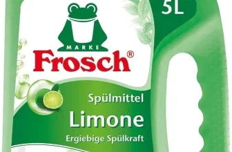 Frosch Limonen Spülmittel im 5-Liter-Kanister für die manuelle Geschirrreinigung
