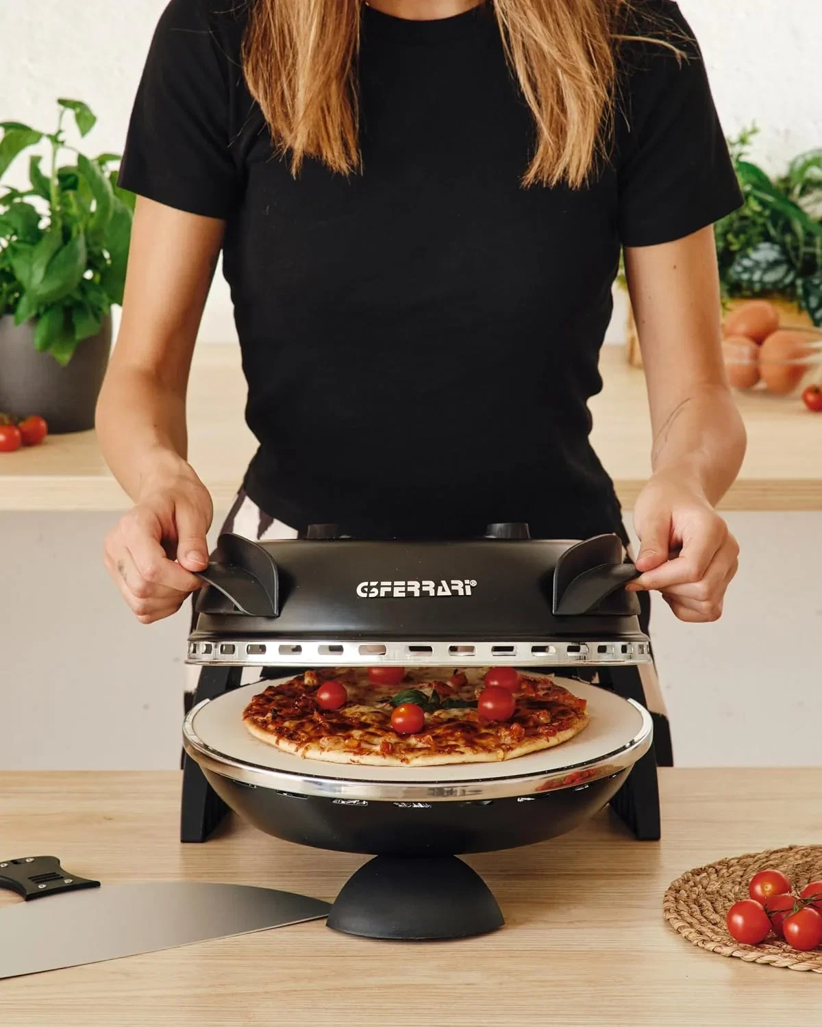 G3 Ferrari G10006 Pizza Ofen (1200 W, 3 Farben)