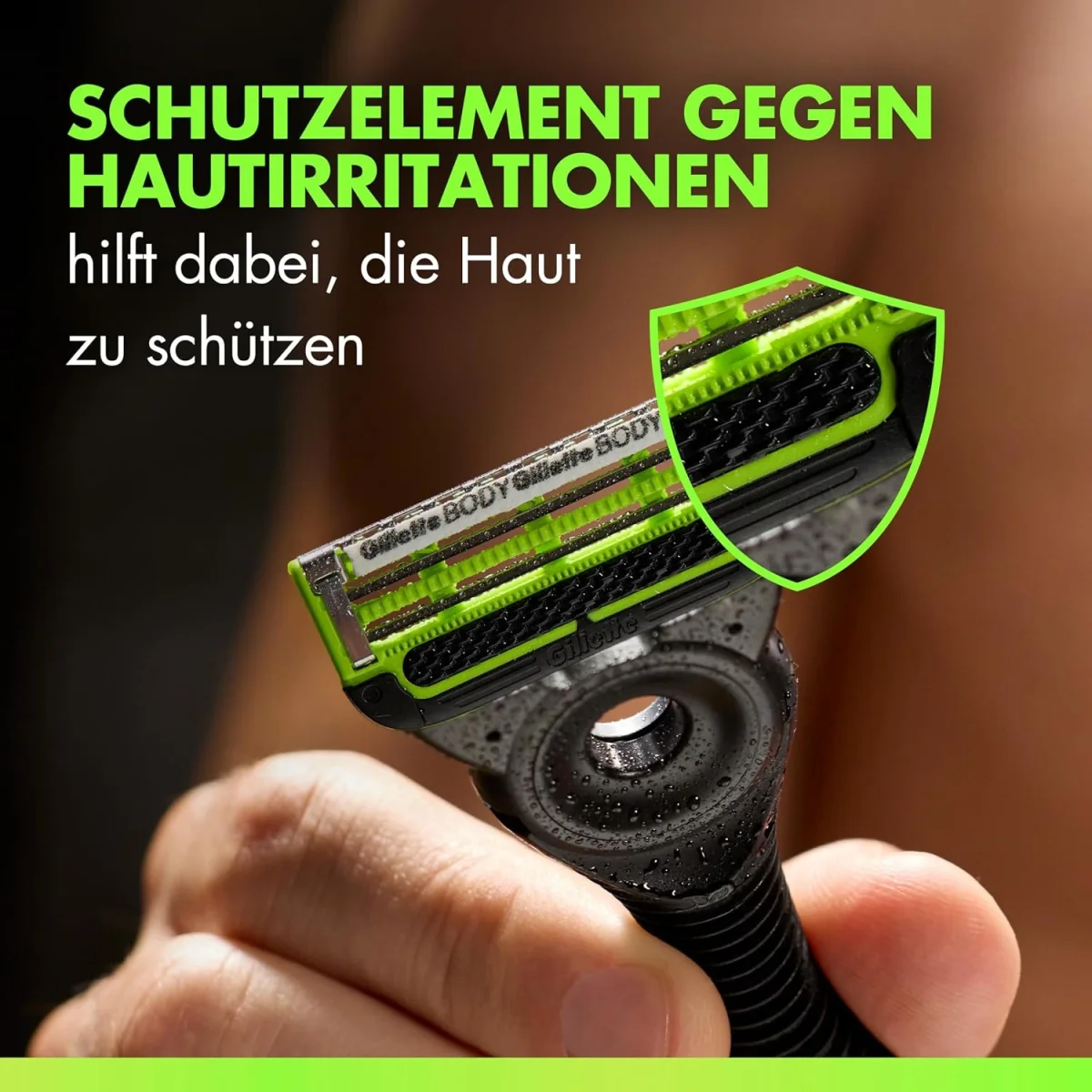 Gillette Labs Body & Intimate 10 Original Ersatzklingen