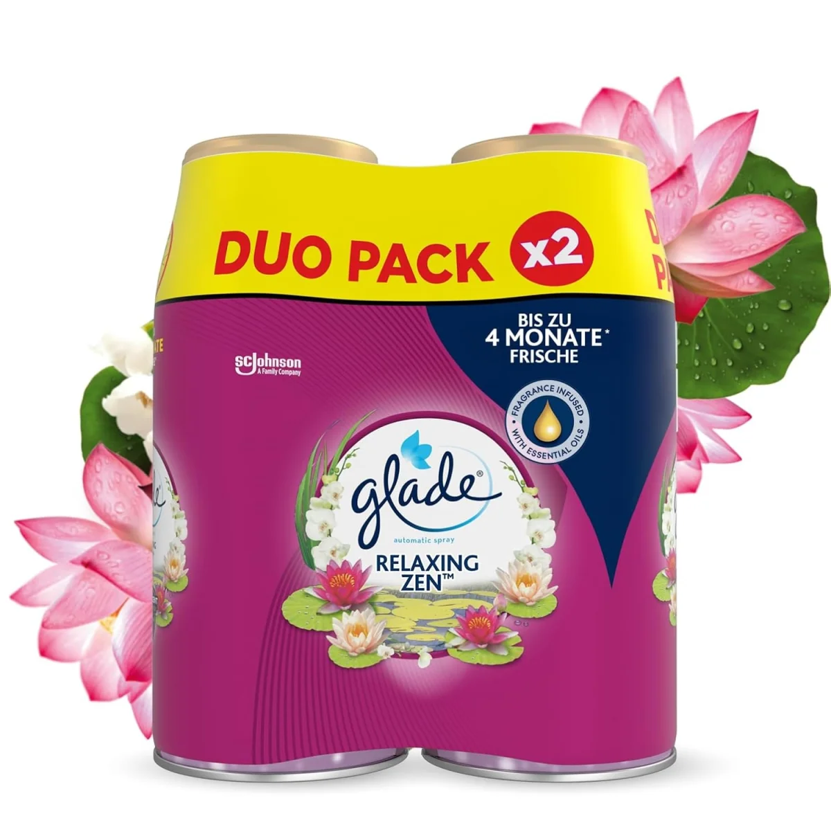 Glade Automatic Spray Nachfüller (2er Pack) für 5,94 € – Top‑Deal