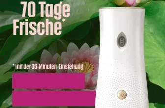 Glade Automatic Spray Nachfüller Relaxing Zen im 4er Pack mit jeweils 269 ml