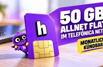 Handyhelden 50 GB 5G Allnet Flat im o2-Netz für 7,99 Euro monatlich