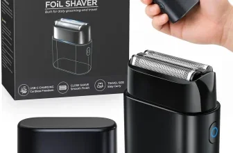 Haokoo Elektrorasierer für Herren als kompakter 90-g-Folienrasierer