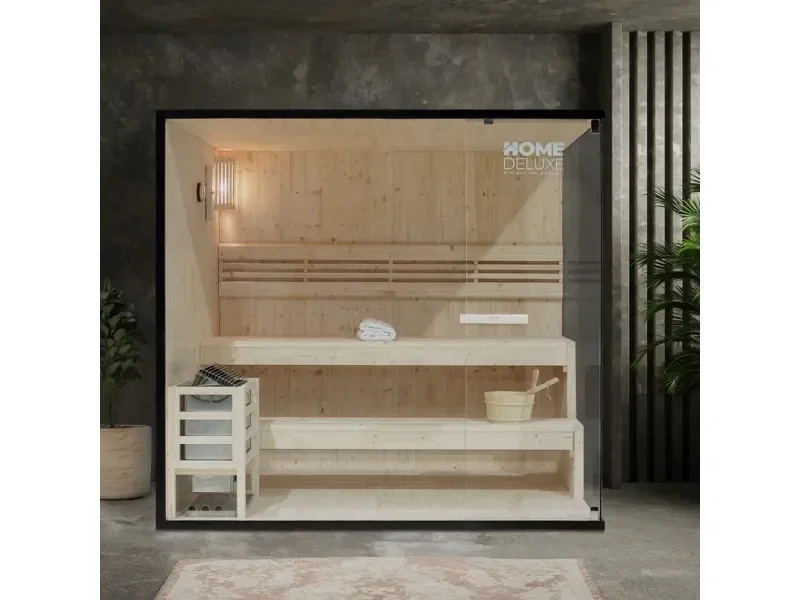 Home Deluxe Traditionelle Sauna SHADOW XL