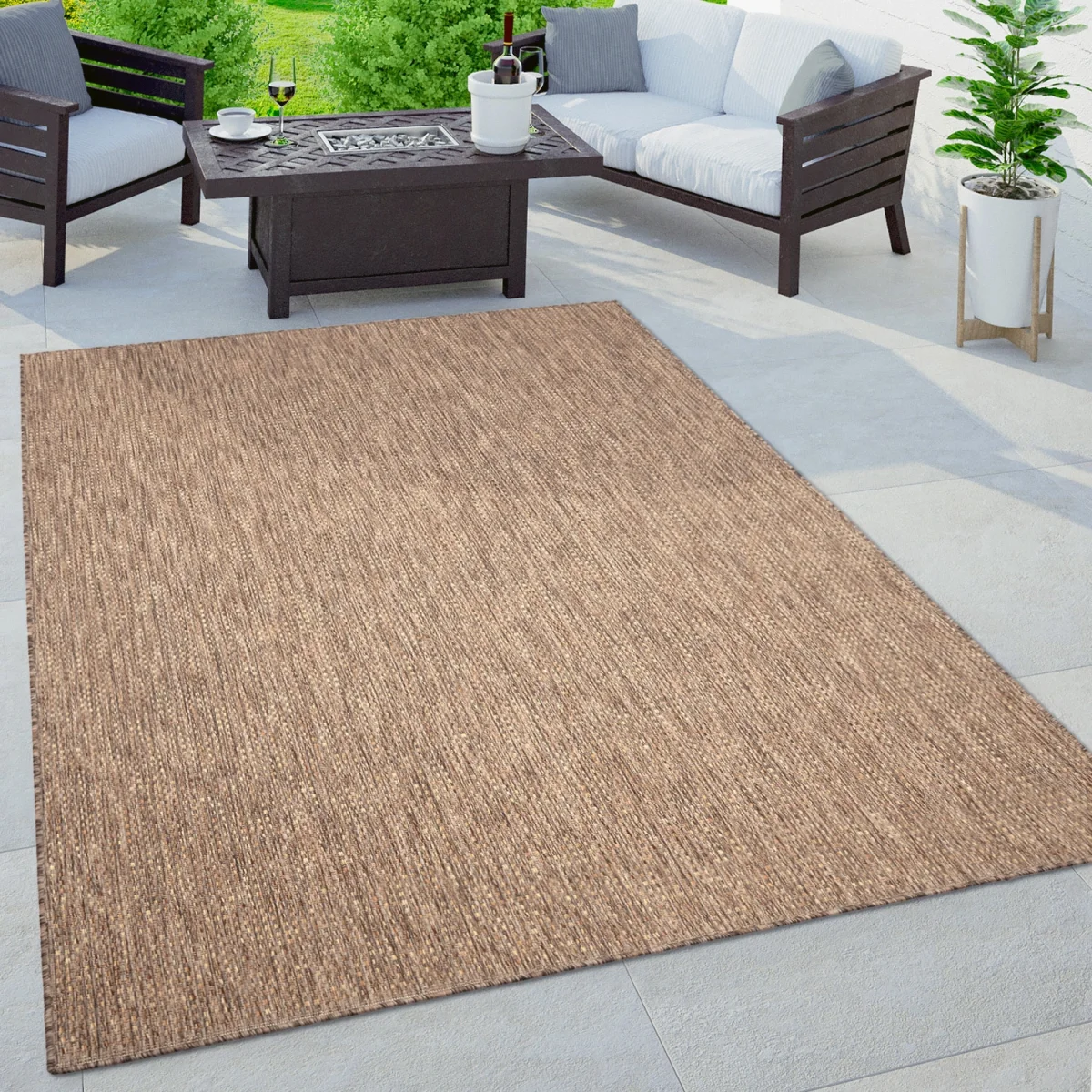 In- & Outdoor-Teppich Navona (3 Farben, Gr. 160x220cm + andere Größen)