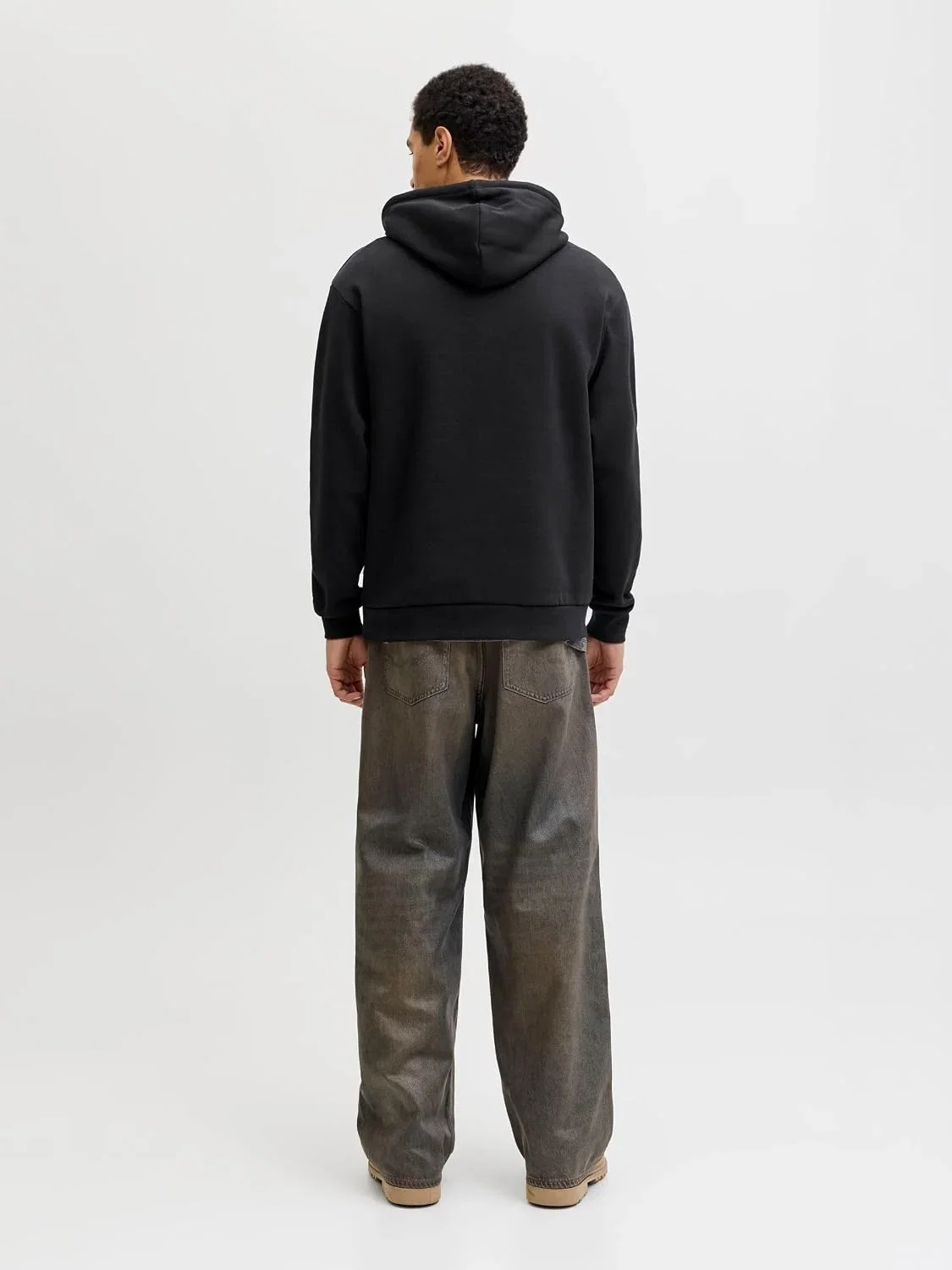 JACK & JONES Herren Hoodie mit Kapuze und Loose Fit