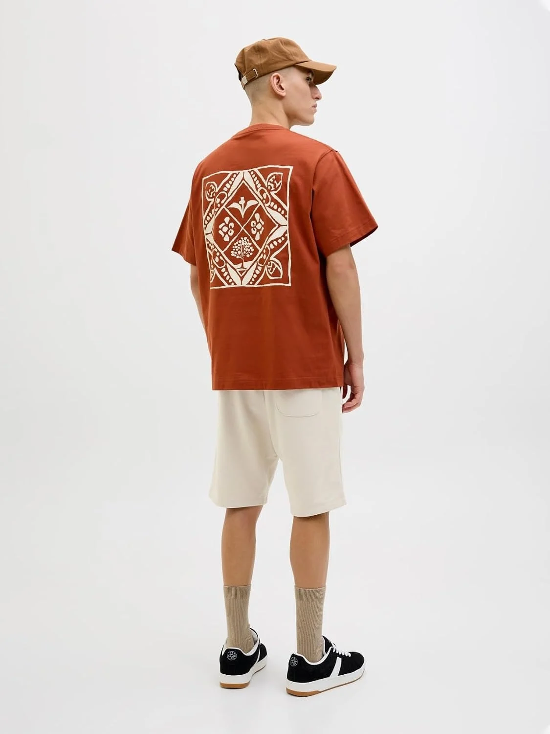 Herren Sweatshorts von JACK & JONES in kurzer Passform