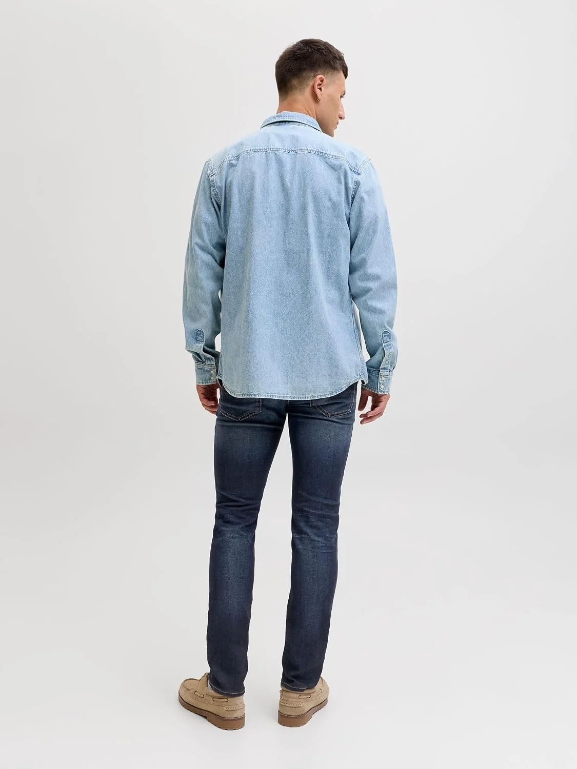 JACK & JONES Male Slim/Straight Fit Jeans Tim Original AGI 005