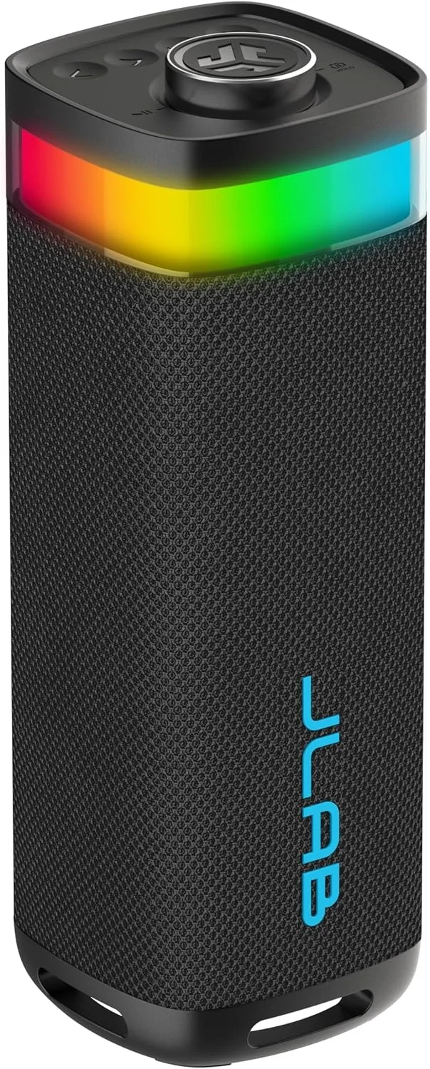 JLab JBuds Party Tragbarer Bluetooth Lautsprecher (12H+ Akku Schwarz)