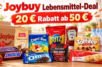 Joybuy Mix-and-Match-Aktion mit Rabatten auf ausgewählte Lebensmittel und Vorratsprodukte
