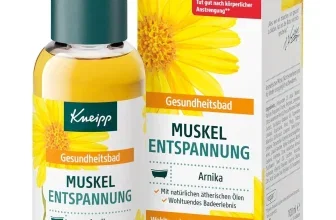 Kneipp Gesundheitsbad Muskel Entspannung Badeöl mit Arnika und ätherischen Ölen, 100 ml