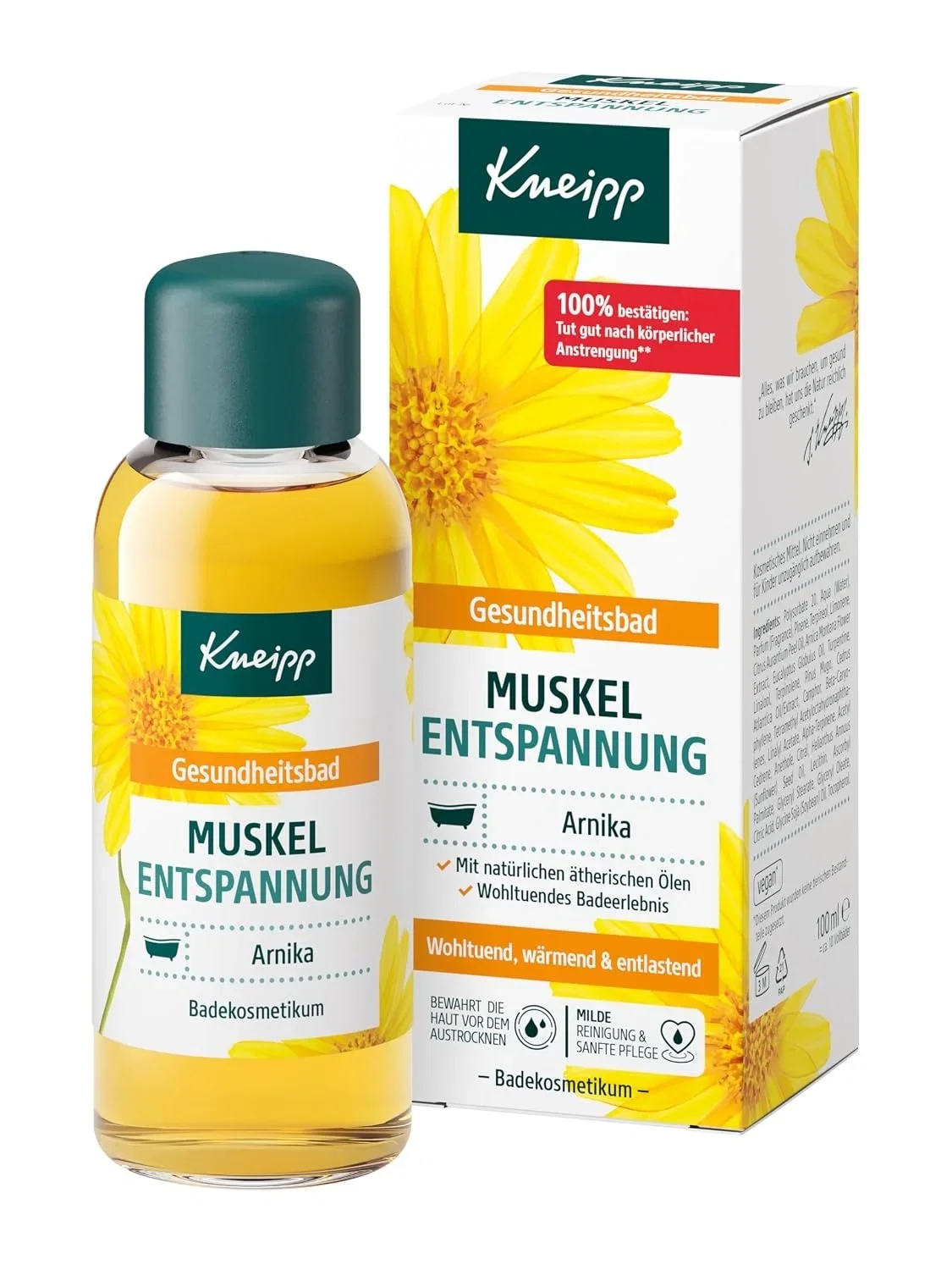 Kneipp Gesundheitsbad Muskel Entspannung 100ml