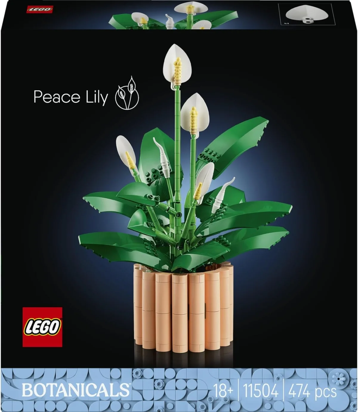 LEGO Botanicals – Friedenslilie (11504)