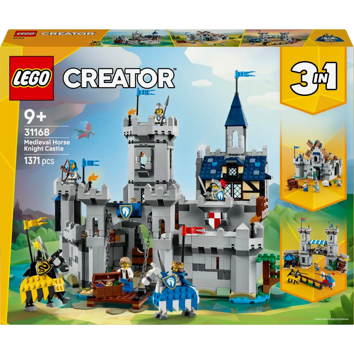 LEGO Creator 3-in-1 - Ritterburg im Mittelalter (31168)