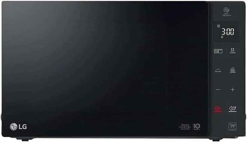 LG MH6535GDS Mikrowelle mit Grill mit Smart Inverter (25L, 1000 Watt)