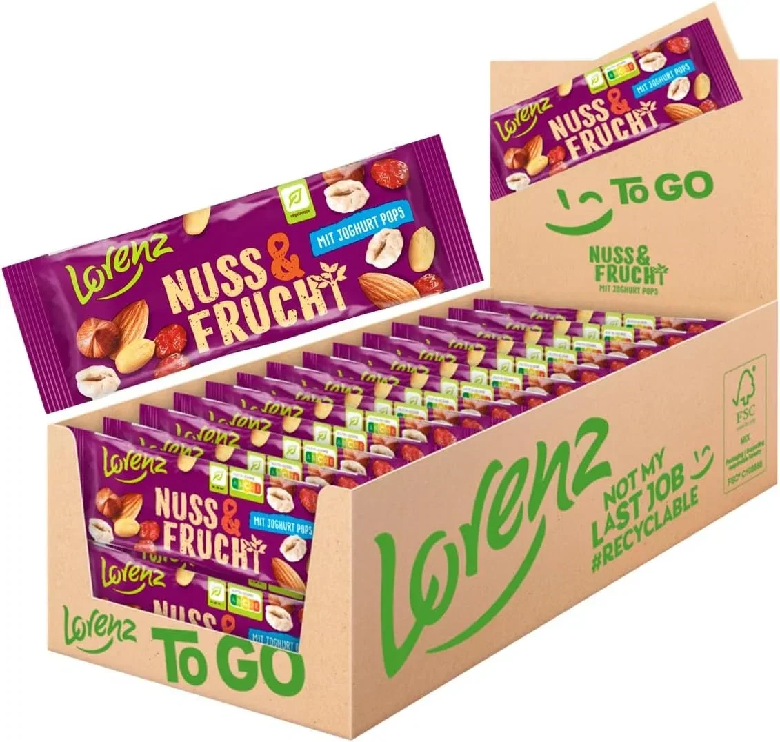LORENZ Nuss & Frucht mit Joghurt Pops 28er Pack (28x40g)