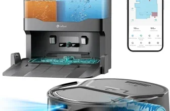 Lefant M210 Omni Saugroboter mit Wischfunktion und selbstreinigender Basisstation
