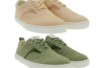 GROUNDIES La Paz Damen Barfußschuhe mit flexibler TrueSense-Sohle und Canvas-Obermaterial