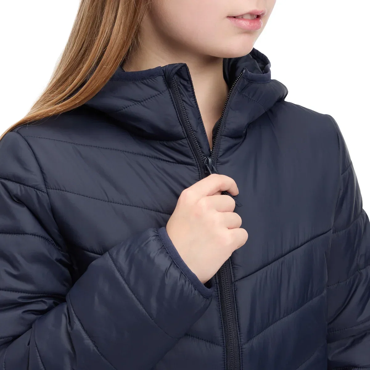 McKINLEY Alix G Kinderjacke mit Kapuze und elastischen Abschlüssen