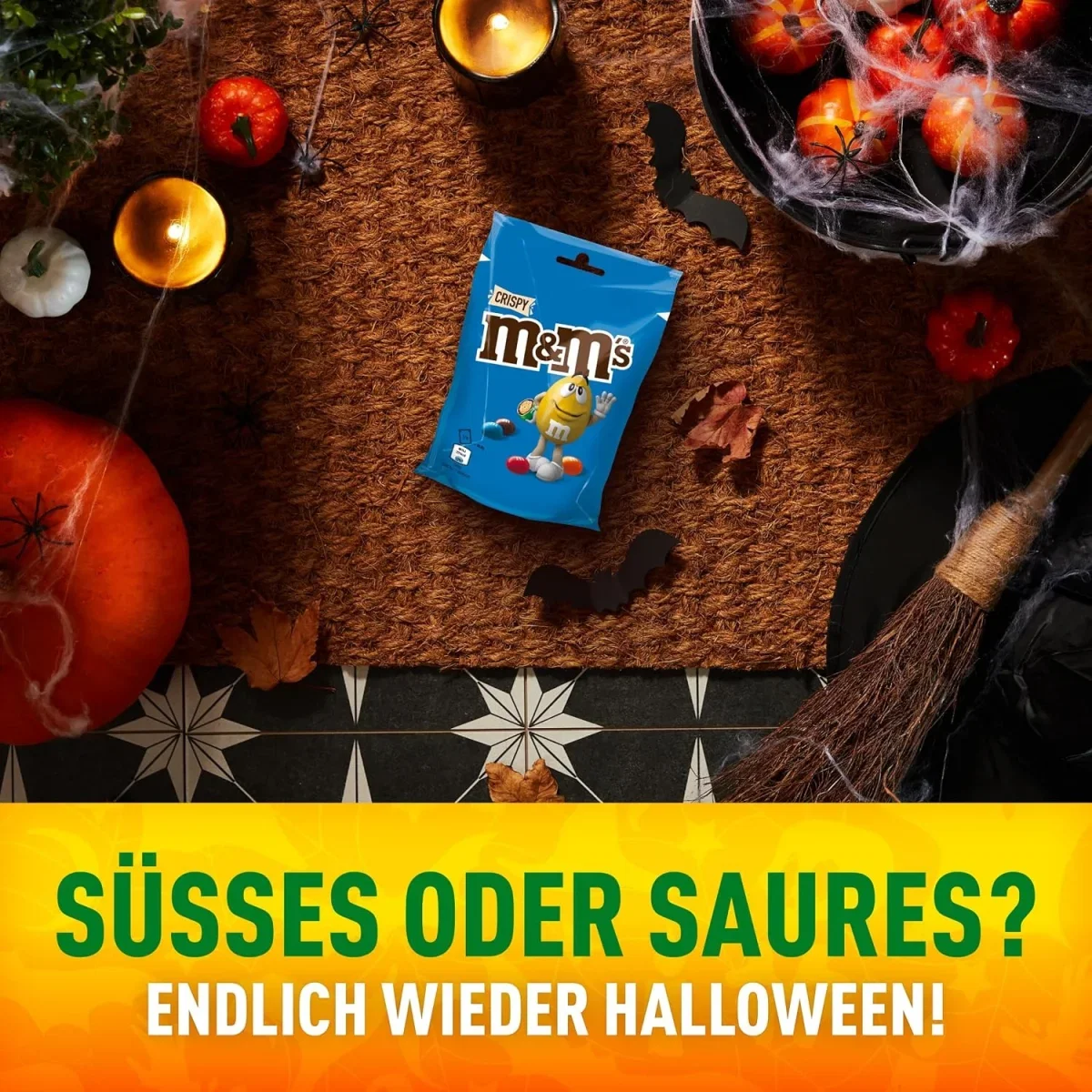 M&M'S Crispy Knusper Schokolinsen