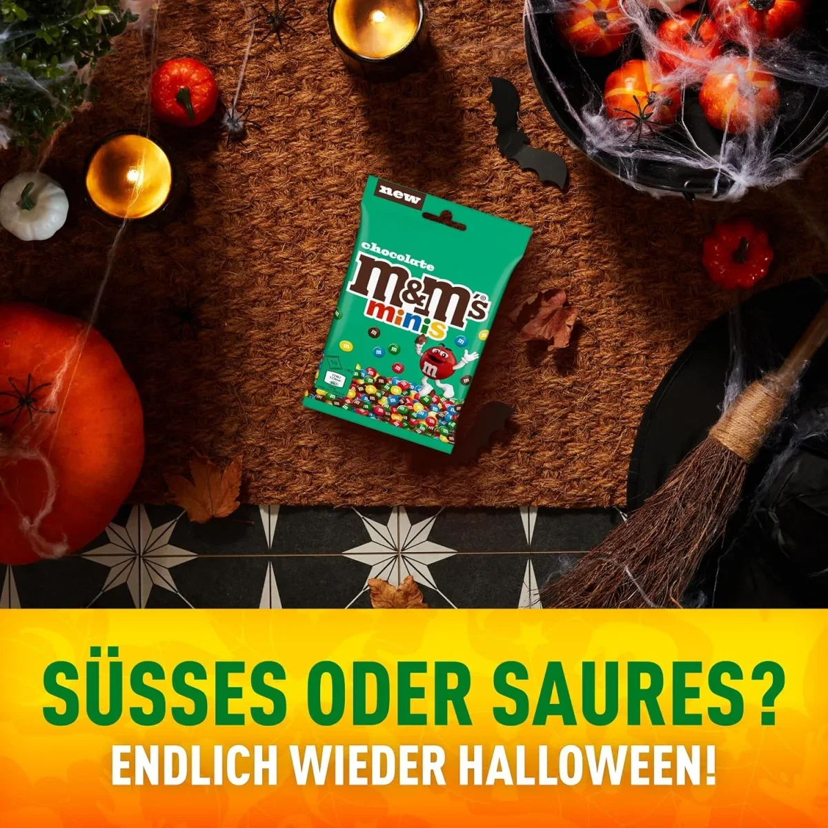 M&M'S Minis Schokolade kleine bunte Schokolinsen