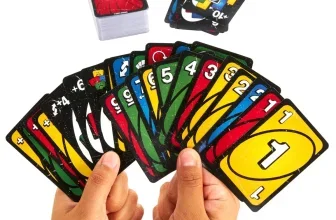 Mattel Games UNO Show ’Em No Mercy Kartenspiel für 2 bis 6 Spieler ab 7 Jahren