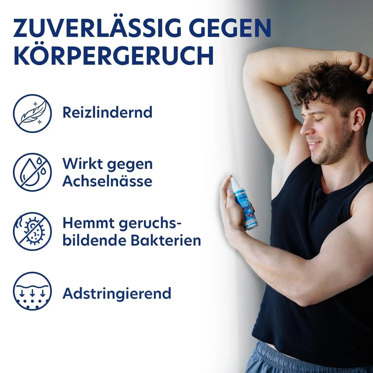 Murnauers Kristall Deospray Achsel Geruch Stopp