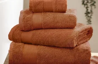 NEXT Homeware Gästehandtücher aus ägyptischer Baumwolle in Orange Gebrannt