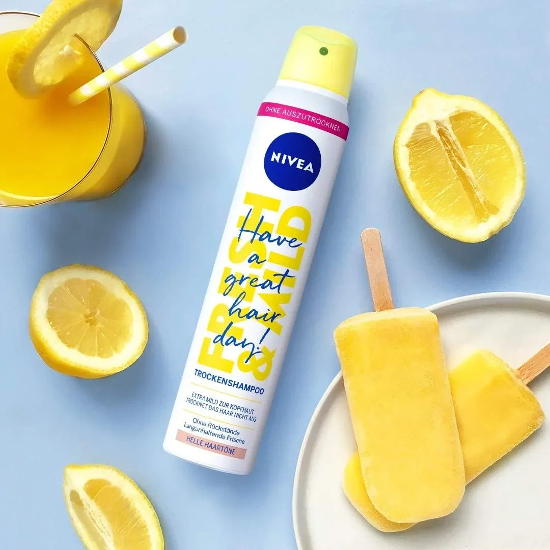 NIVEA Fresh & Mild Trockenshampoo helle Haarfarben (200ml)