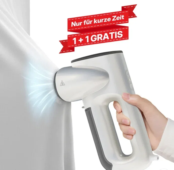 2 Stück: Neakasa Magic 1 Steamer Dampfglätter mit Saugfunktion – Wechsel-Tank System (2 × 95 ml)