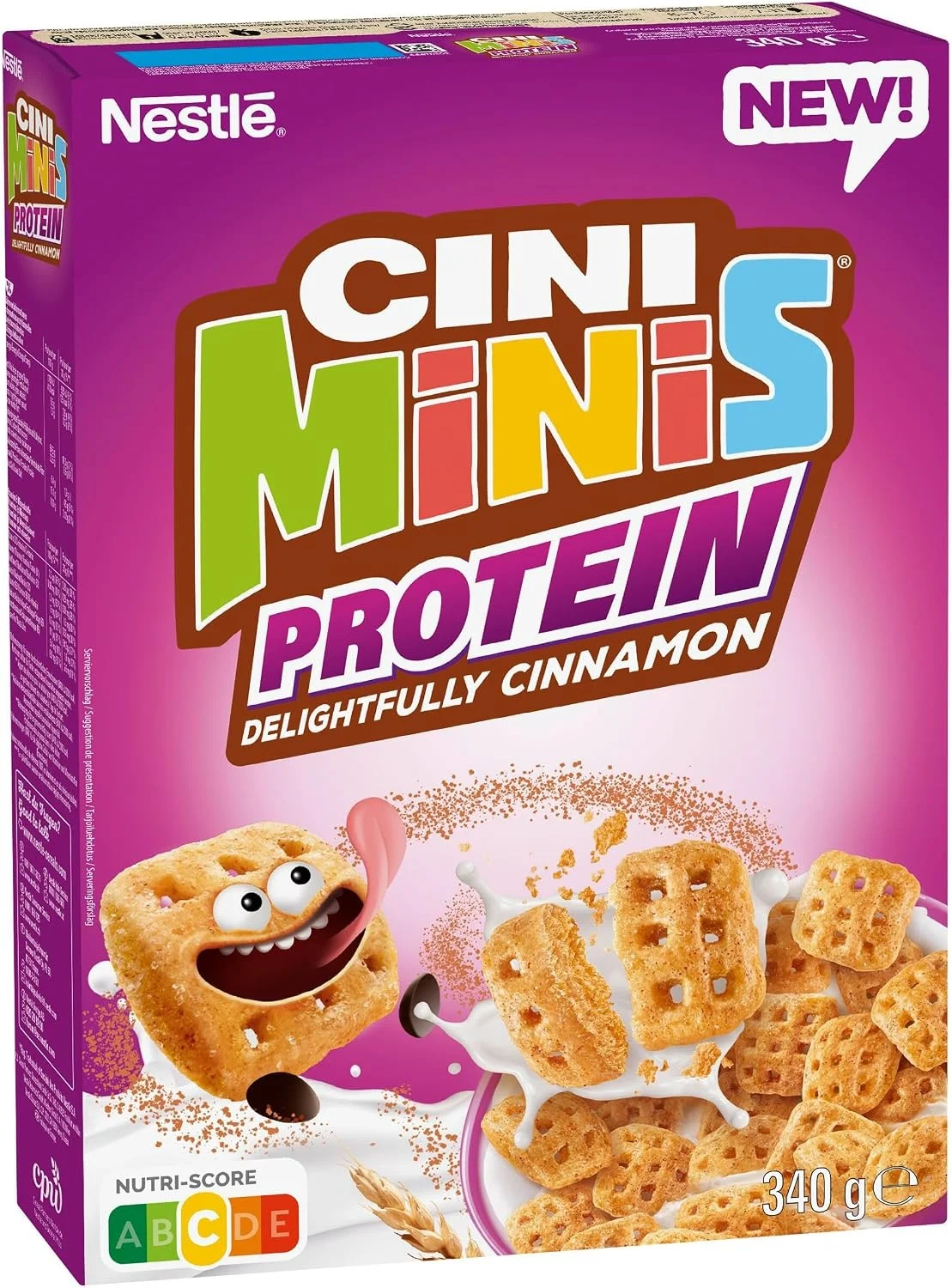 Nestlé CINI MINIS Protein Zimt Cerealien (340g)