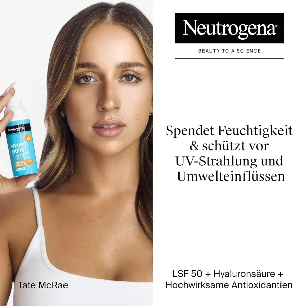Neutrogena Hydro Boost Aqua Fluid Gesichtpflege LSF 50 (50ml)