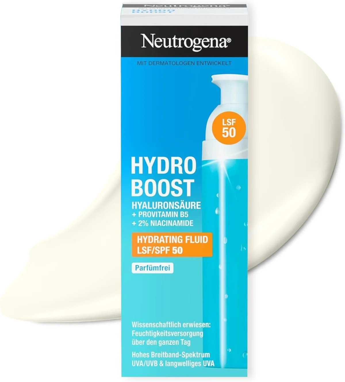Neutrogena Hydro Boost Hydrating Fluid LSF 50 in der 50-ml-Variante