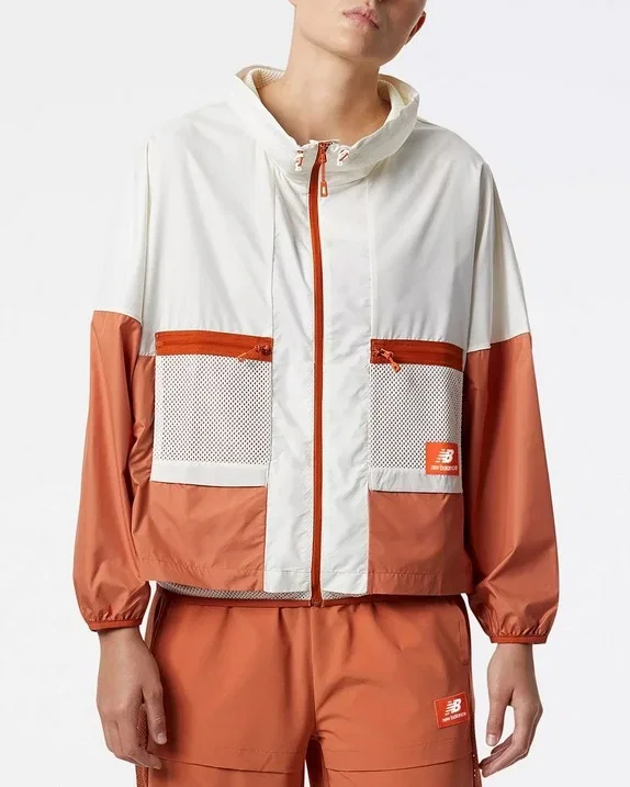 New BALANCE All Terrain Windbreaker Sea Salt Damen WJ21502-sea salt (Gr. S bis M)