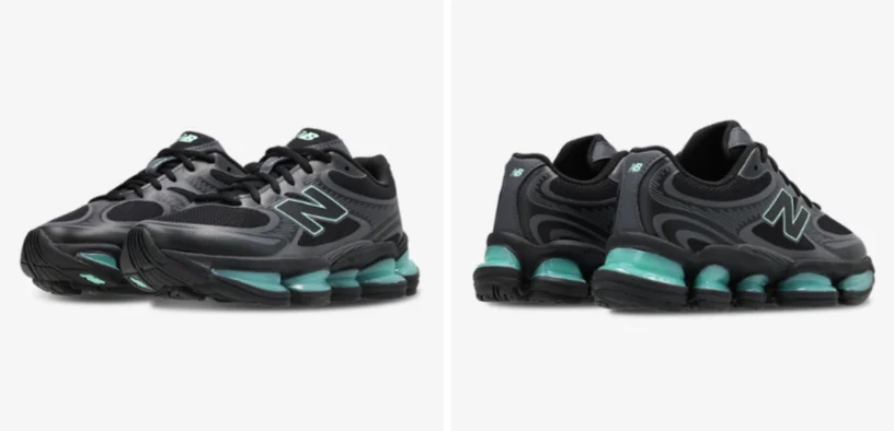 New Balance ABZORB 2000 Junior Sneaker mit segmentierter Sohle und reflektierenden Akzenten