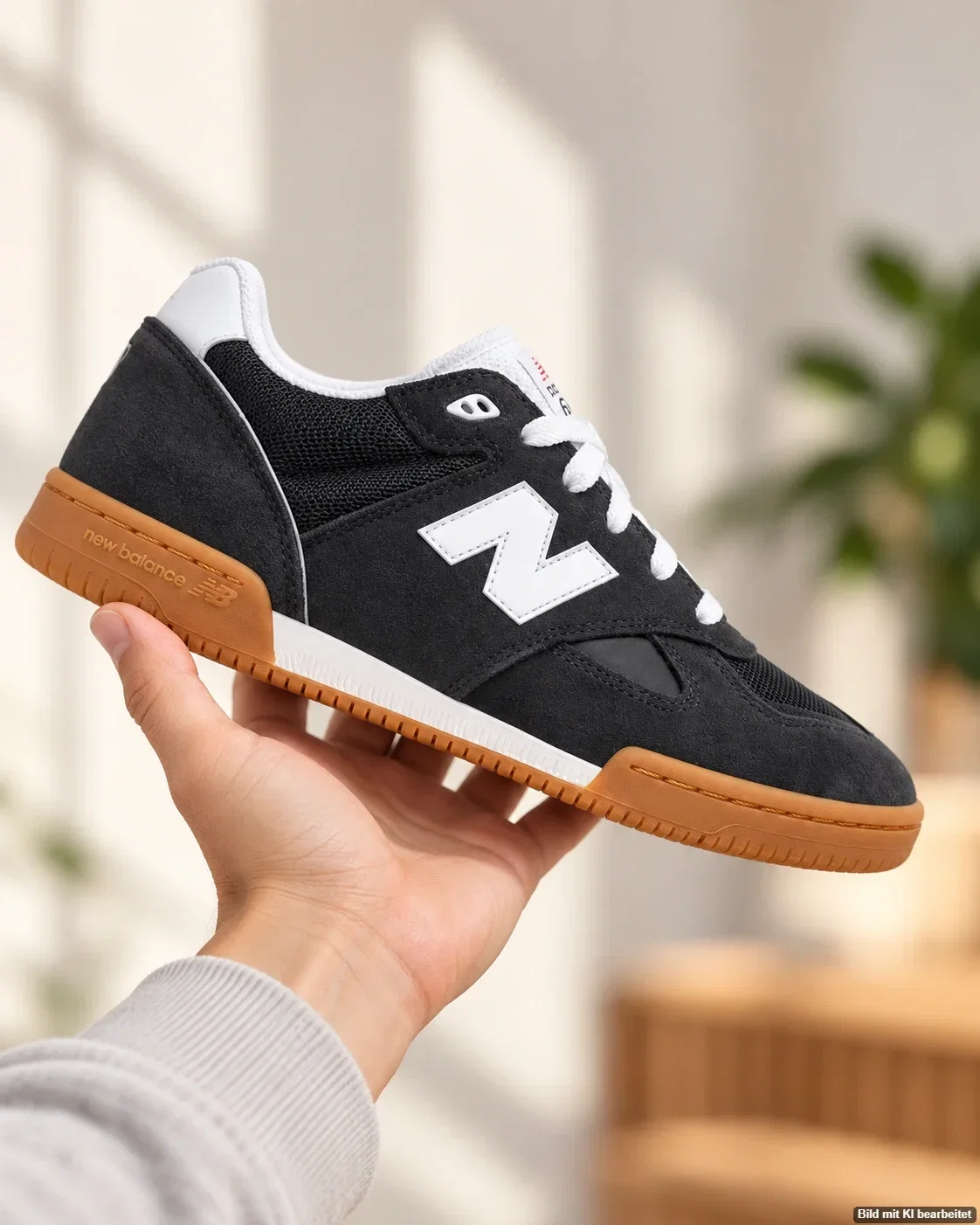 Sneakers New Balance Numeric Tom Knox 600 UN600PWG Schwarz