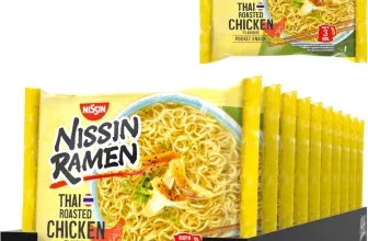 Nissin Ramen Thai Roasted Chicken Instant-Nudeln im 10er-Pack
