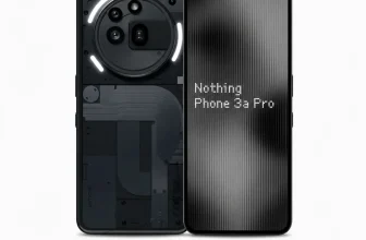 Nothing Phone 3a Pro mit transparentem Gehäuse, sichtbarer Kameraeinheit und Frontansicht mit Display.