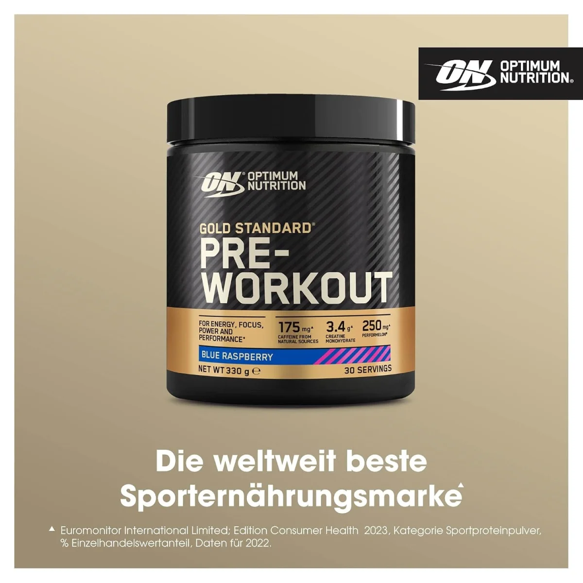 Optimum Nutrition Gold Standard Pre-Workout Pulver (330g)